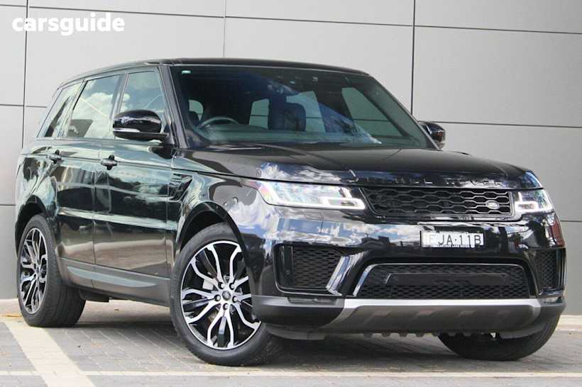 Black 2020 Land Rover Range Rover Sport SUV SDV6 225KW SE 4X4