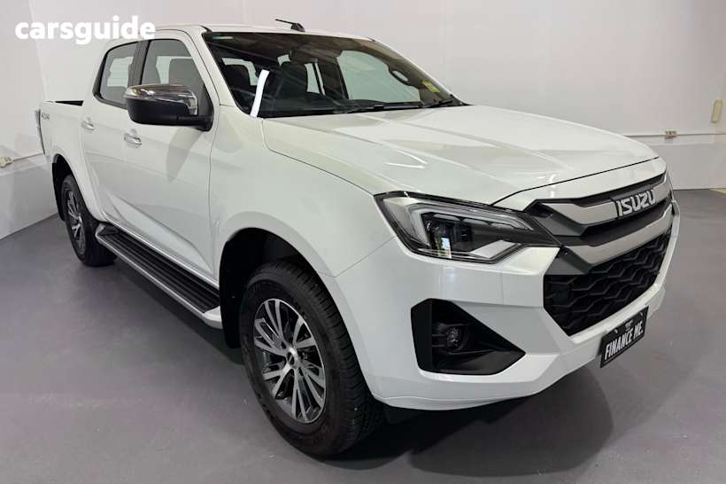 White 2025 Isuzu D-MAX Ute Tray LS-U+ 4X4