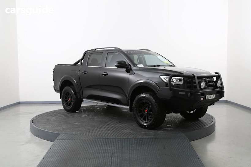 Black 2021 GWM UTE Ute Tray CANNON-L 4X4