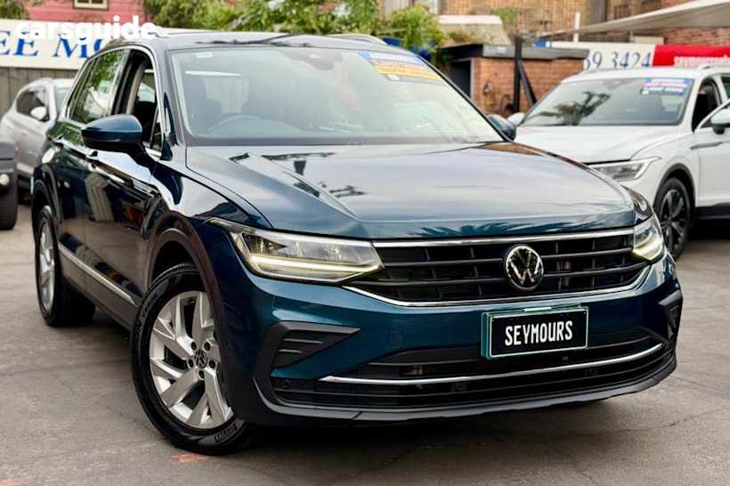 Blue 2023 Volkswagen Tiguan SUV 110TSI LIFE F