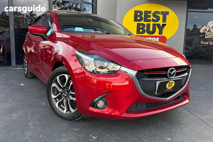 Burgundy 2016 Mazda Mazda2 Hatch GENKI F