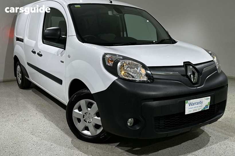 White 2021 Renault Kangoo Commercial MAXI Z.E F