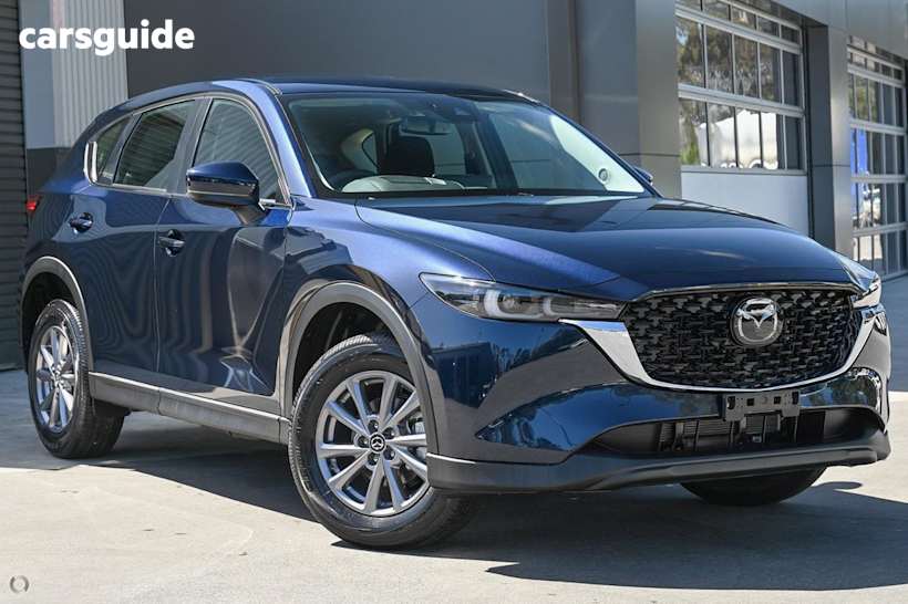 Blue 2025 Mazda CX-5 SUV G25 MAXX SPORT F