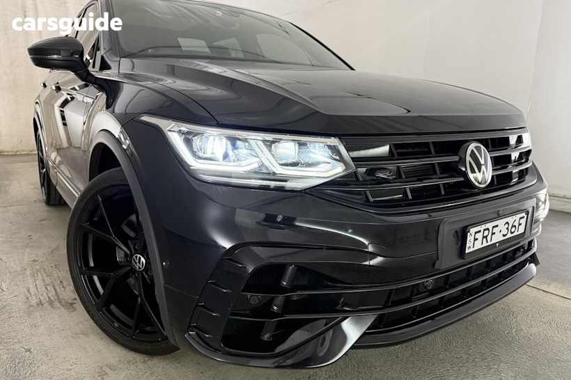 Black 2021 Volkswagen Tiguan Wagon 235Tsi R