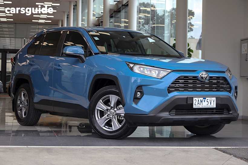 Blue 2024 Toyota RAV4 SUV GX F