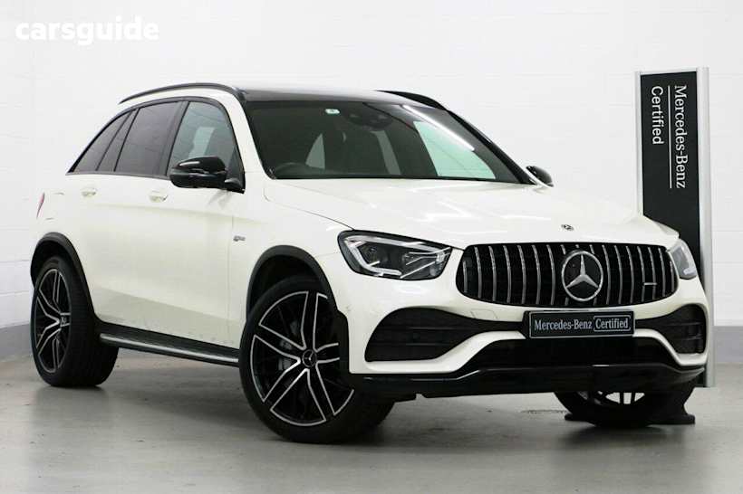White 2020 Mercedes-Benz GLC-Class SUV GLC43 AMG 4WD