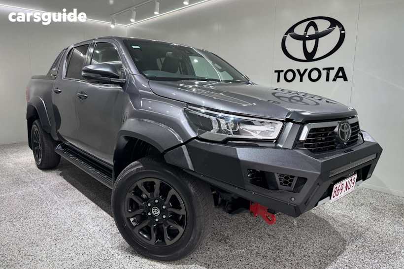 Silver 2023 Toyota Hilux Ute Tray ROGUE 4X4