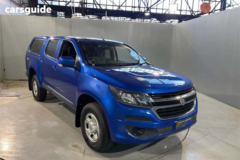 Blue 2019 Holden Colorado Ute Tray LS 4X4
