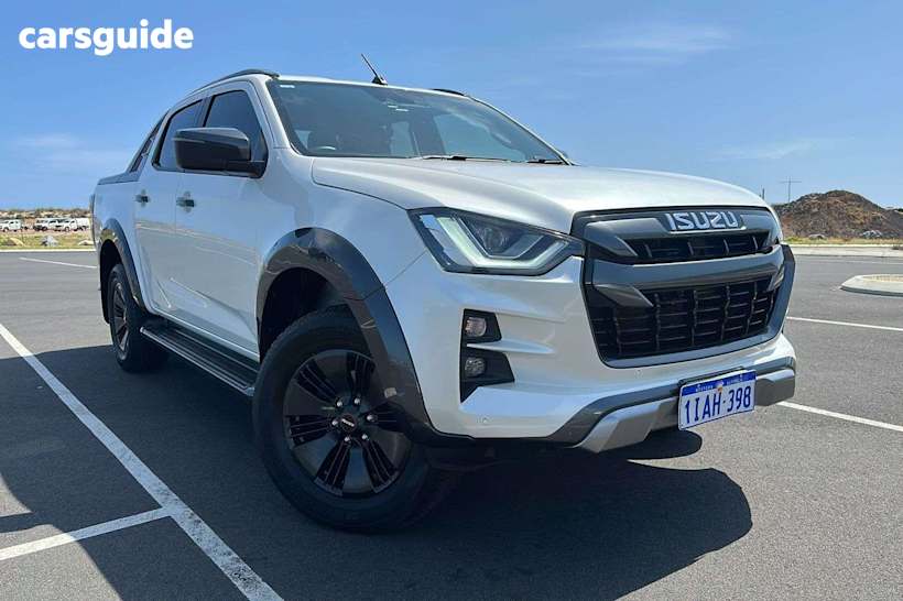 White 2021 Isuzu D-MAX Ute Tray X-TERRAIN 4X4