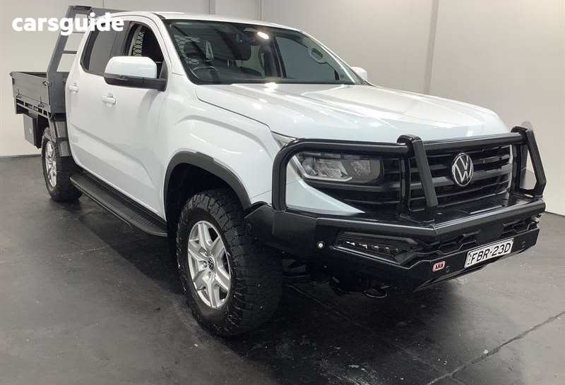 White 2023 Volkswagen Amarok Dual Cab Utility Life Tdi500 4Motion