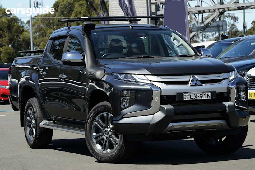 Grey 2019 Mitsubishi Triton Ute Tray GLS PREMIUM 4X4