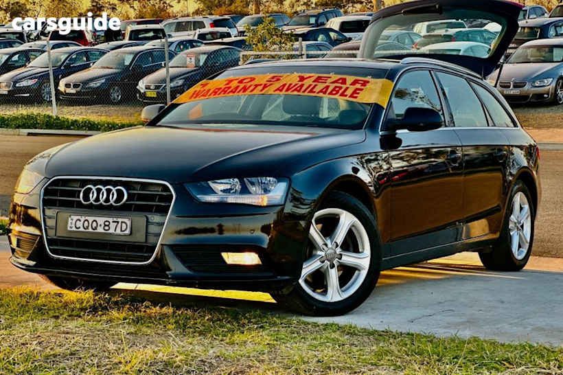 Black 2013 Audi A4 Wagon 1.8 Tfsi Avant