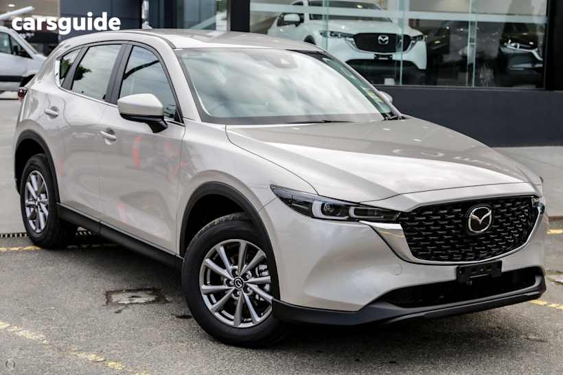 Silver 2025 Mazda CX-5 SUV G25 MAXX SPORT F