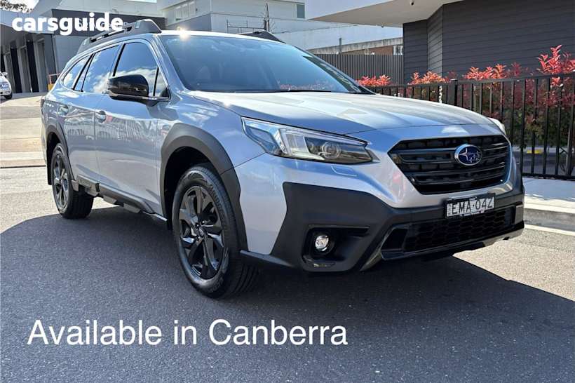 Silver 2021 Subaru Outback SUV AWD SPORT 4WD