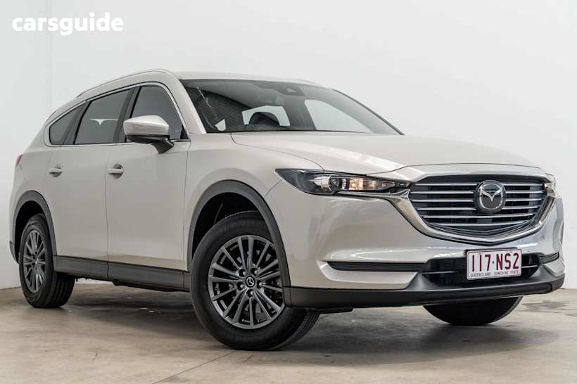 Silver 2023 Mazda CX-8 SUV G25 SPORT F
