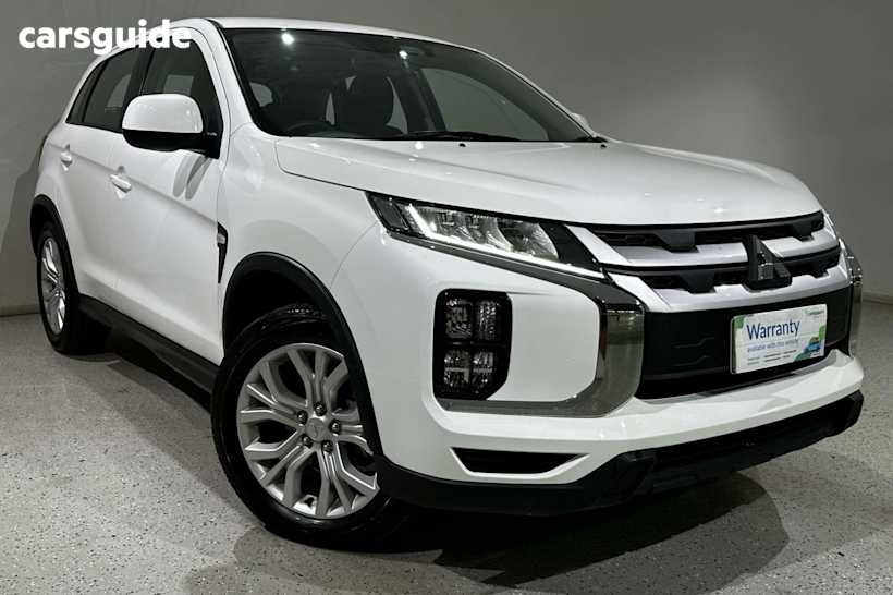White 2023 Mitsubishi ASX SUV ES F
