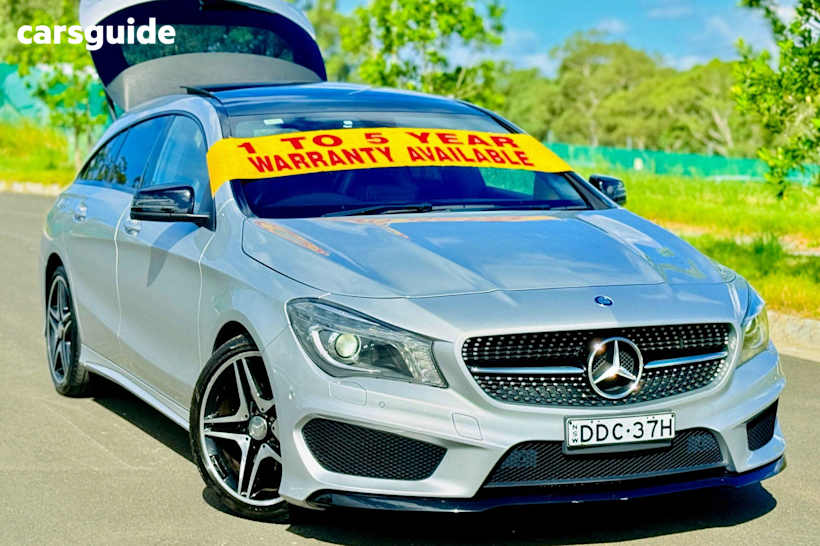 Silver 2016 Mercedes-Benz CLA200 Wagon Shooting Brake