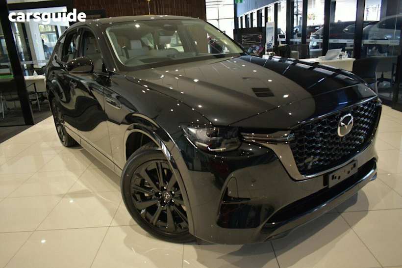 Black 2025 Mazda CX-60 SUV P50E GT 4X4