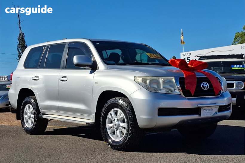 Silver 2011 Toyota Landcruiser SUV GXL 4X4