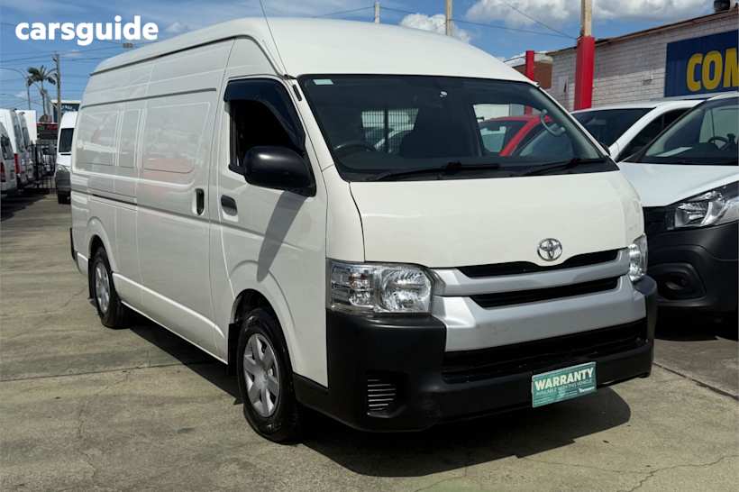 White 2018 Toyota HiAce Commercial R