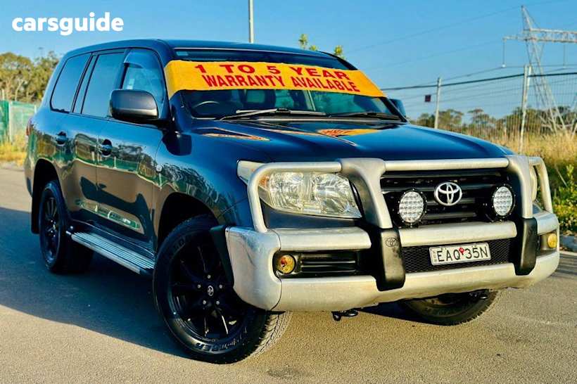 Grey 2007 Toyota Landcruiser Wagon Gxl (4X4)