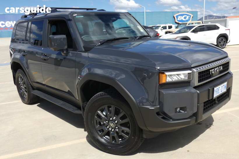 Grey 2024 Toyota Landcruiser Prado Wagon Gxl