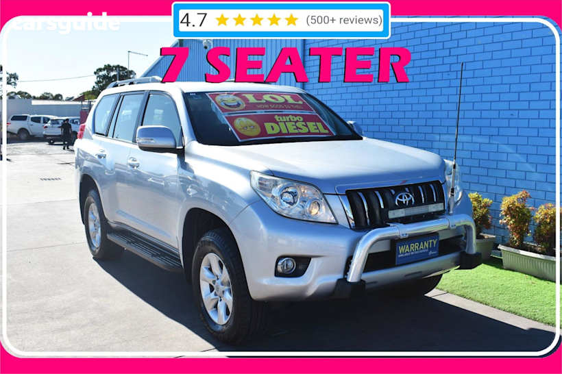 Silver 2010 Toyota Landcruiser Prado Wagon Gxl (4X4)