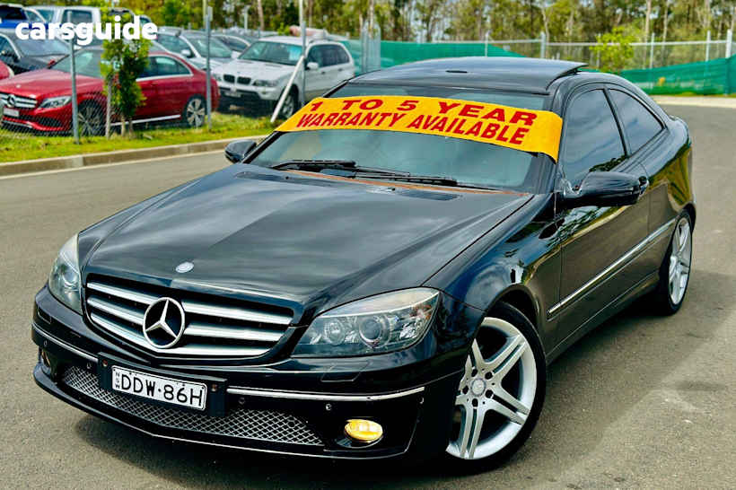 Black 2010 Mercedes-Benz CLC200 Coupe Kompressor