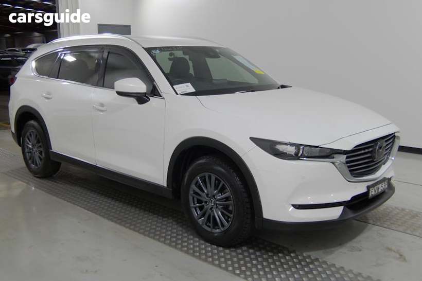 White 2021 Mazda CX-8 Wagon Touring (Awd)