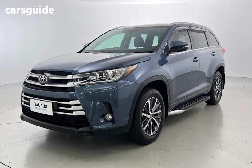 Blue 2019 Toyota Kluger SUV GXL F