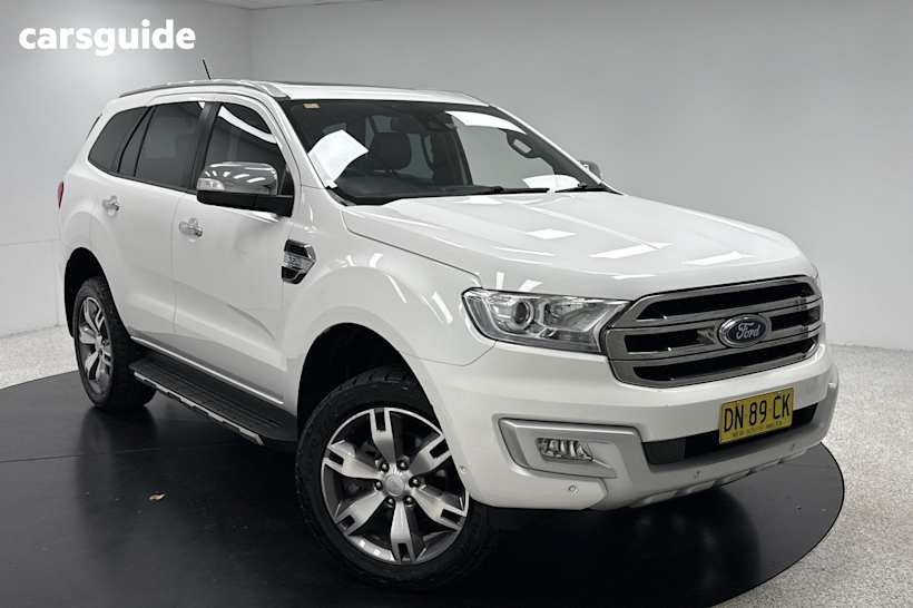White 2018 Ford Everest SUV TITANIUM 4X4