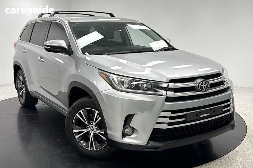 Silver 2019 Toyota Kluger SUV GX F