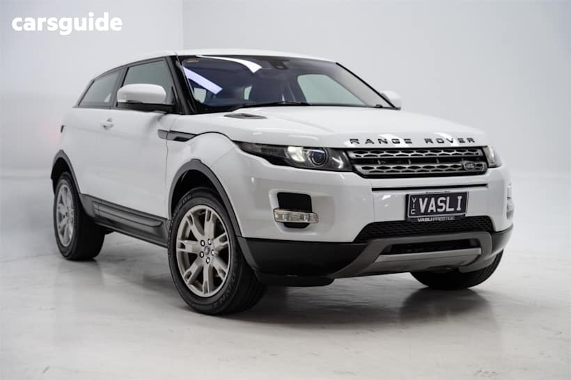 White 2013 Land Rover Range Rover Evoque SUV ED4 PURE F