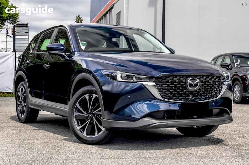 Blue 2025 Mazda CX-5 SUV G25 TOURING 4X4
