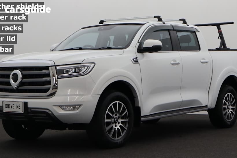 White 2023 GWM UTE Ute Tray CANNON 4X4