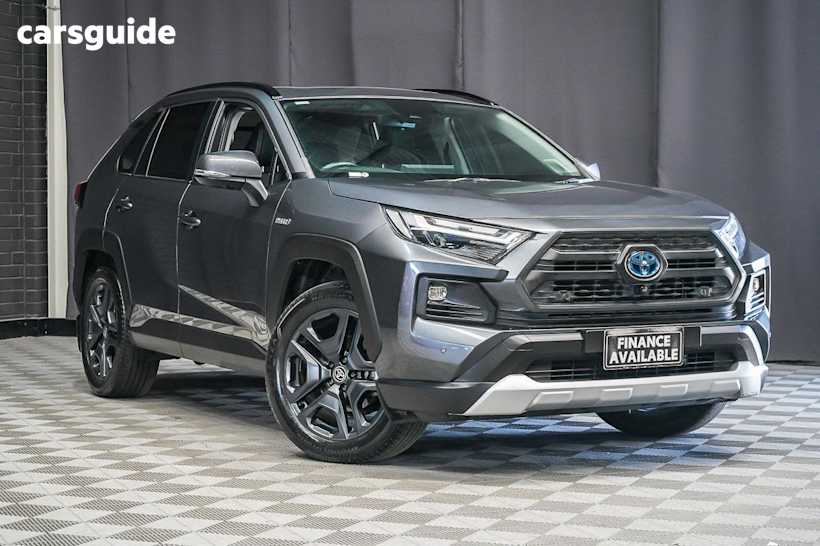 Grey 2022 Toyota RAV4 Wagon Edge (Awd) Hybrid