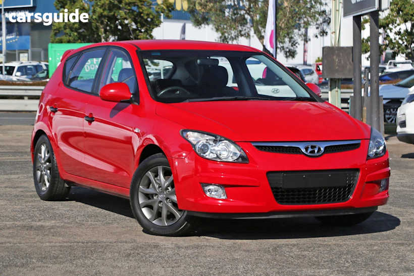 Red 2010 Hyundai I30 Hatch SX F