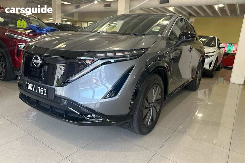 Grey 2025 Nissan Ariya SUV ADVANCE F
