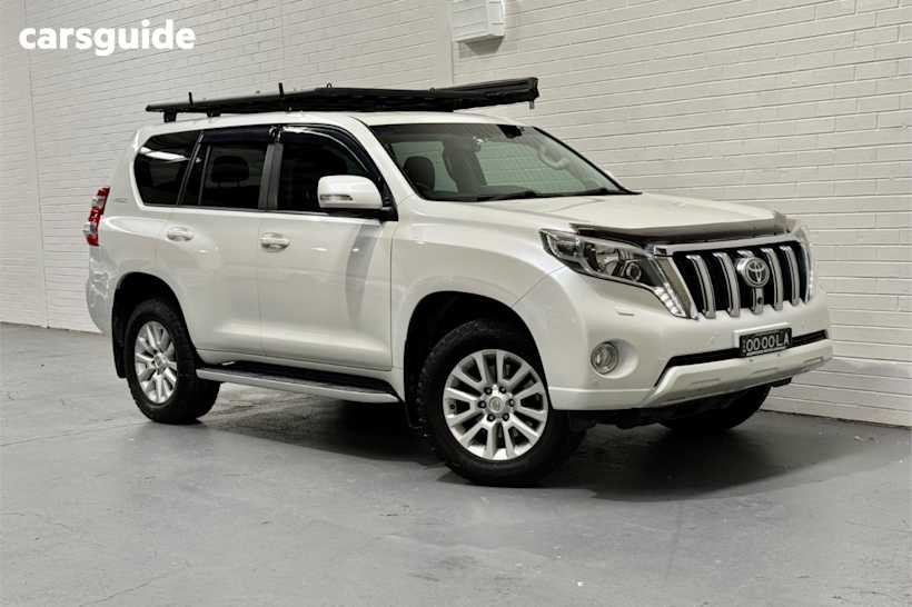 White 2016 Toyota Landcruiser Prado Wagon Kakadu (4X4)