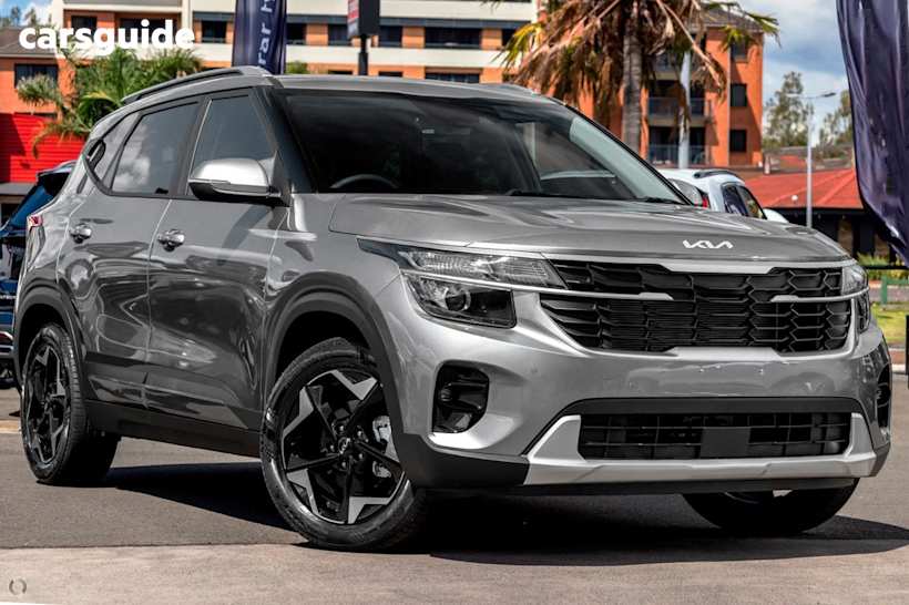 Grey 2025 Kia Seltos SUV SPORT+ F
