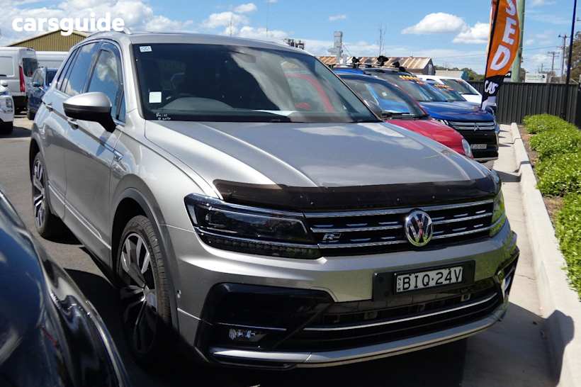 Silver 2021 Volkswagen Tiguan SUV 147TDI R-LINE 4WD