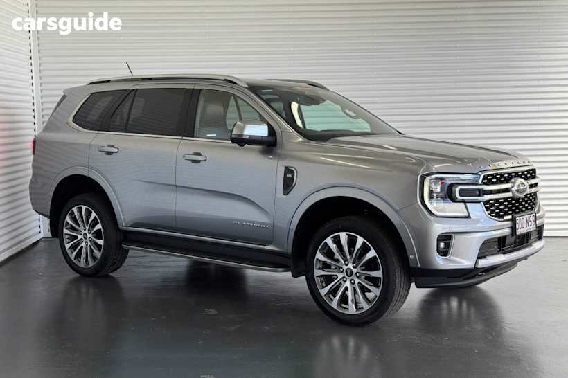 Silver 2024 Ford Everest SUV PLATINUM 4X4