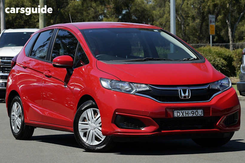 Red 2018 Honda Jazz Hatch VTI F