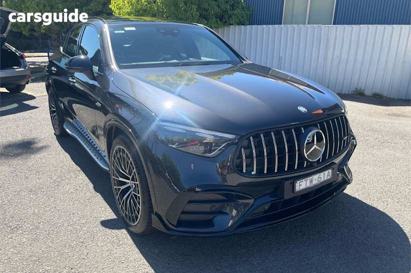 Grey 2025 Mercedes-Benz GLC-Class Coupe GLC43 AMG EDITION R 4WD