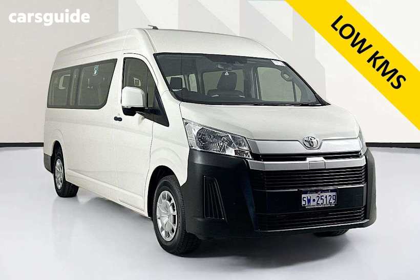 White 2019 Toyota HiAce Bus Commuter (12 Seats)