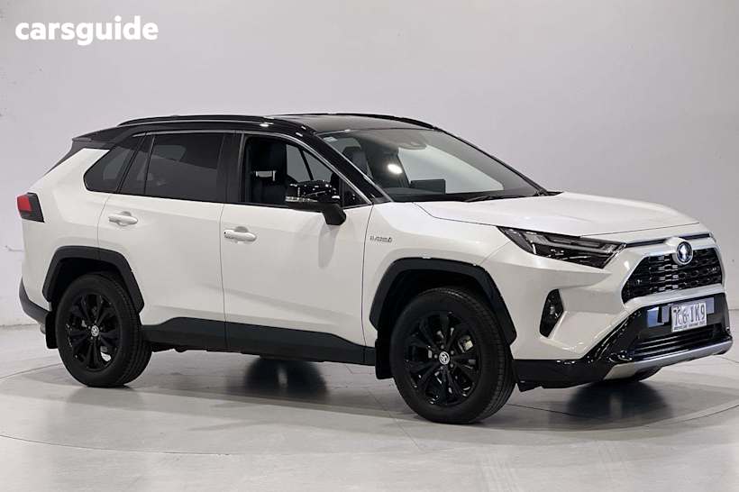 White 2023 Toyota RAV4 SUV XSE F