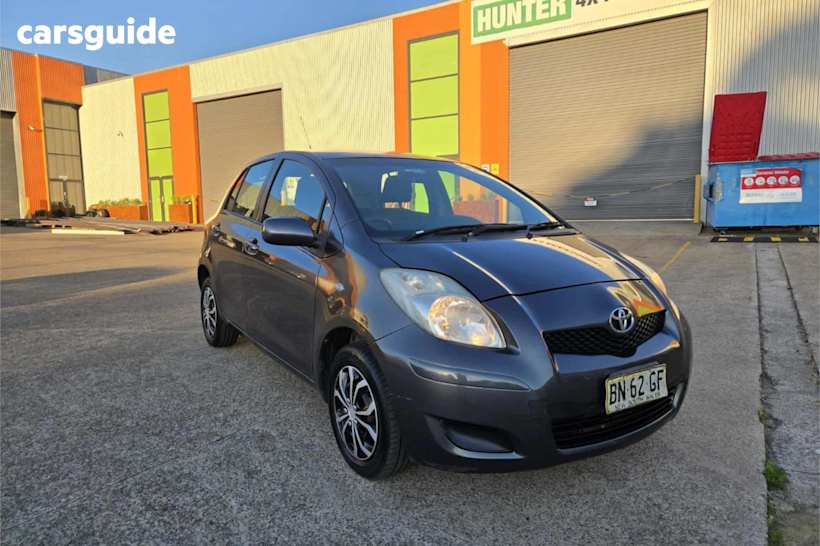 Grey 2011 Toyota Yaris Hatch YR F