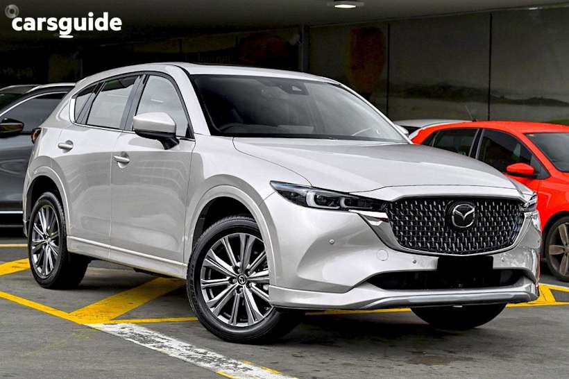 Silver 2025 Mazda CX-5 SUV G25 AKERA 4X4