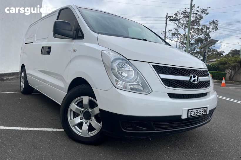 White 2012 Hyundai Iload Van