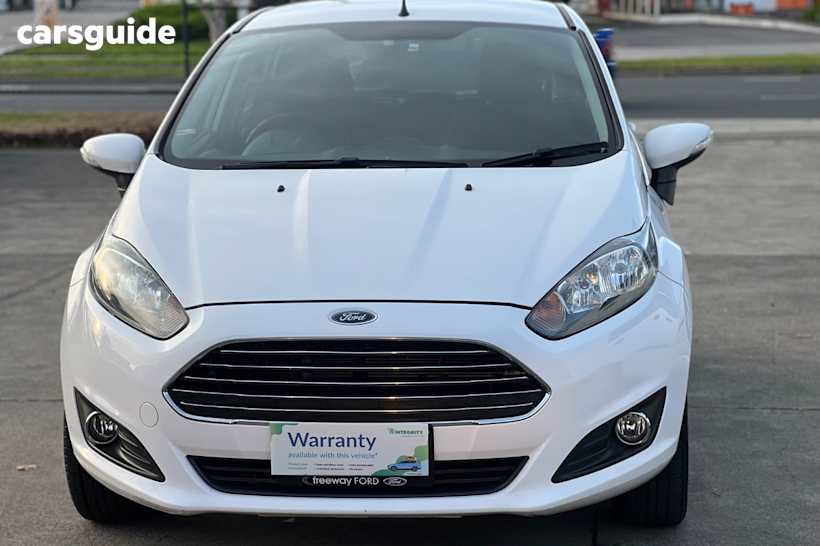 White 2014 Ford Fiesta Hatchback Trend